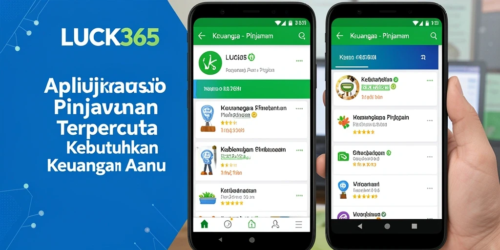 Tampilan antarmuka aplikasi LUCK365 yang user-friendly.
