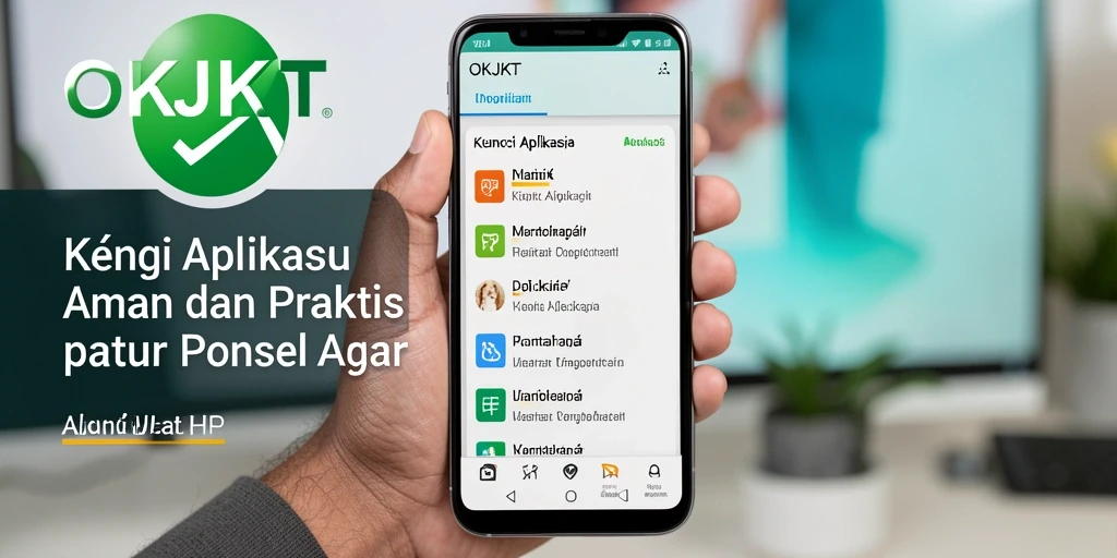 Tampilan antarmuka OKJKT yang intuitif dan efisien.