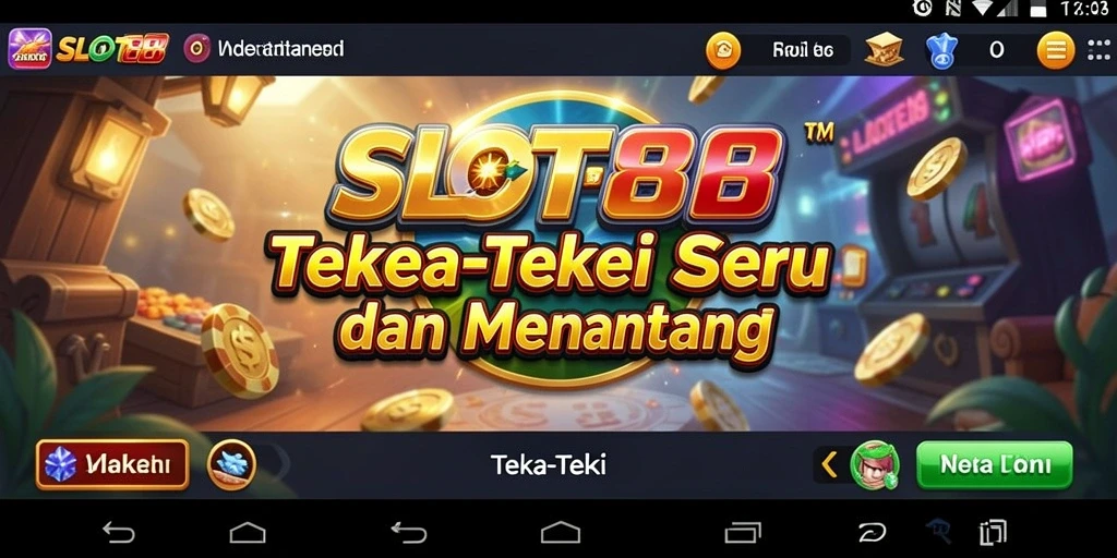 Antarmuka SLOT88 menampilkan beragam teka-teki yang menantang.