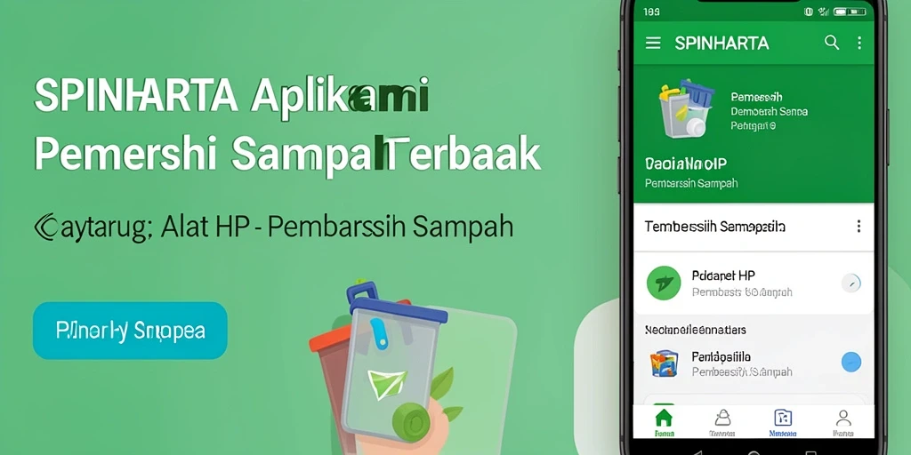 Antarmuka pengguna SPINHARTA yang modern dan fungsional.