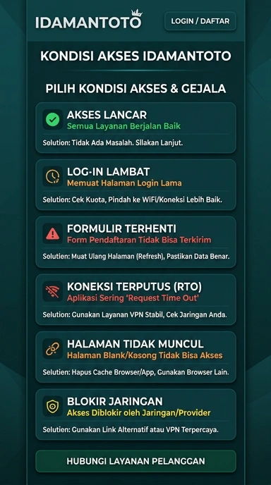 Akses Link Alternatif idamantoto Menggunakan Versi Terbaru