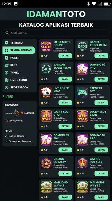 idamantoto | Indeks Aplikasi Populer & Kanal Uji Terbaik di Indonesia